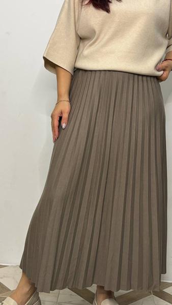 Юбка Kosta (44-48) 8919 d.beige (деми)