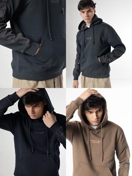 Худи Samo (48-56) 4401 black (зима)