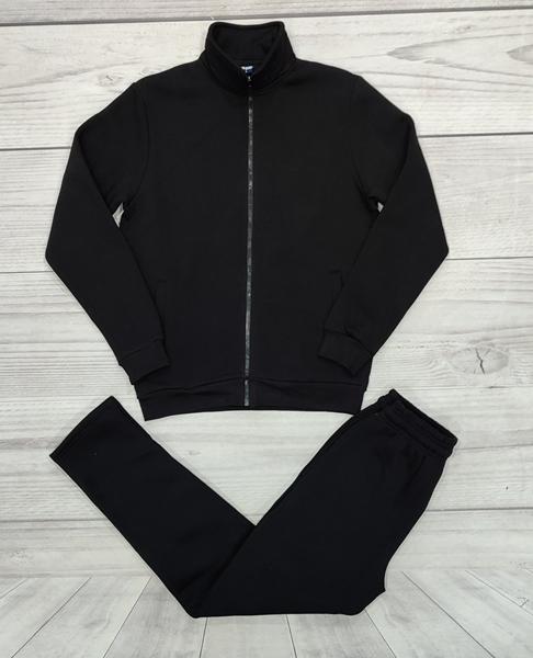 Костюм спорт Samo (48-56) 4407 black (зима)