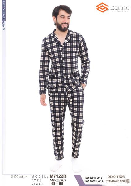 Пижама Samo (48-56) 7122 black-beige (деми)
