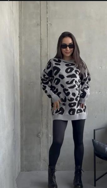 Свитер Kosta (42-48) 5002 grey (зима)