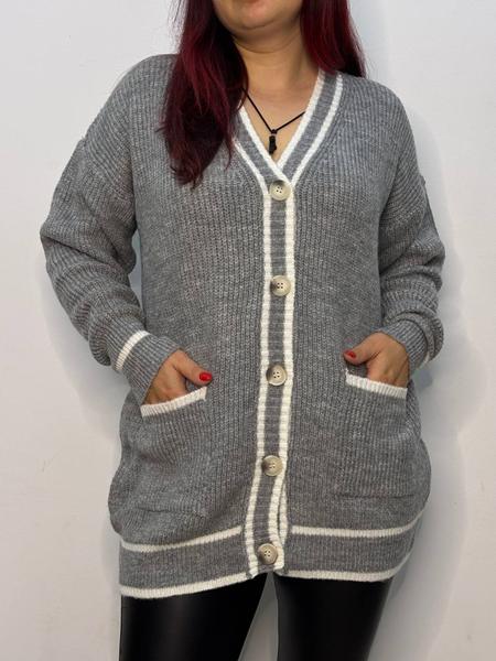 Кардиган Kosta (44-48) 571 grey (зима)