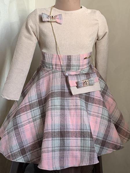 Платье Safi (104-116) M249 pink (деми)