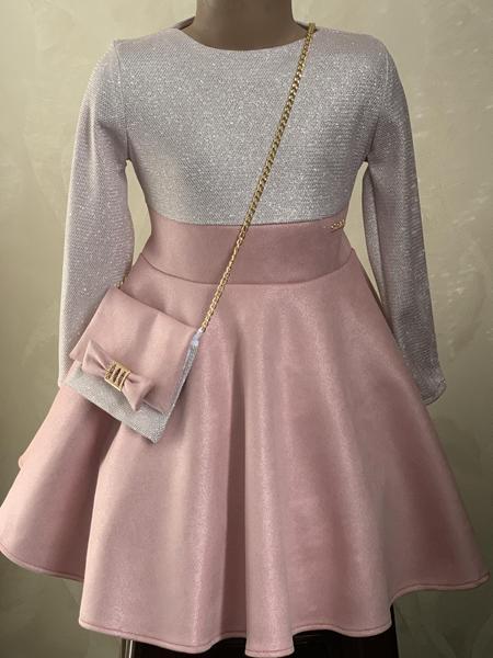 Платье Safi (122-134) M263 pink (деми)