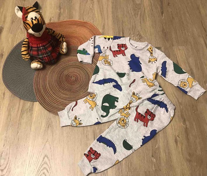 Пижама Safi (8-12) M306 l.grey (зима)