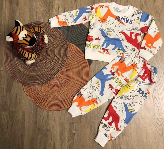 Пижама Safi (8-12) M327 white (зима)