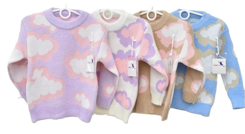 Свитер Safi (110-150) Y393 white (зима)