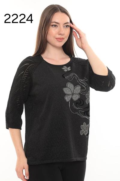 Свитер Julia (52-54) 2224 black (деми)