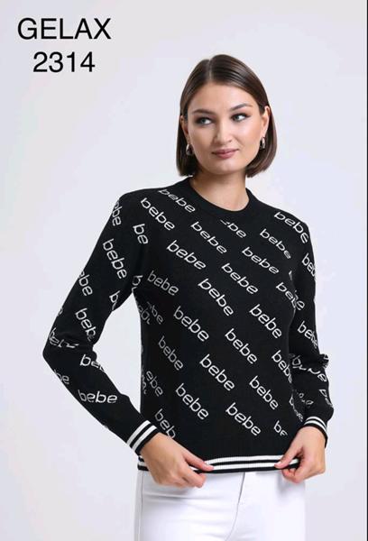 Свитер Julia (42-48) 2314 black (зима)