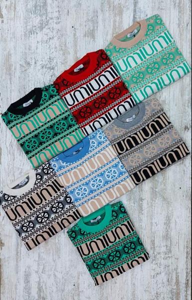 Свитер Julia (42-48) 2326 green-beige (зима)