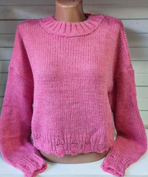 Свитер Julia (one size) J30 pink (зима)