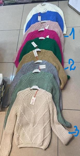 Свитер Julia (one size) JL287 blue (зима)