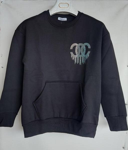 Худи Julia (48-50) JL439 black (зима)