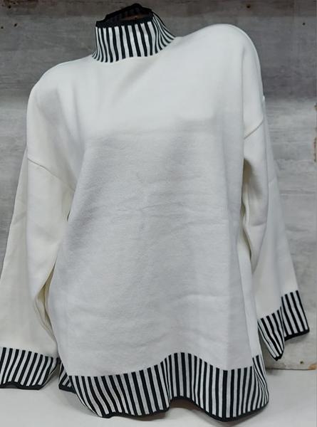 Свитер Julia (one size) JL476 white (зима)