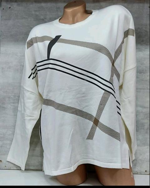 Свитер Julia (50-52) JL506 white (деми)