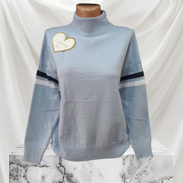 Свитер Julia (50-52) JL534 l.blue (зима)