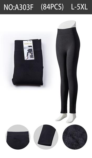 Лосины Kenalin (L-5XL) 303 black (зима)