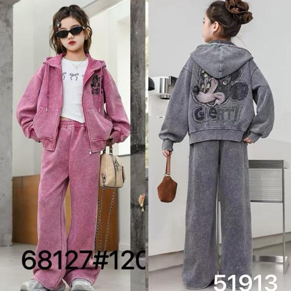 Костюм спорт SunnyTot (120-160) 68127 grey (деми)