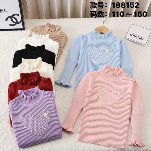 Свитер SunnyTot (110-150) 188152 l.blue (зима)