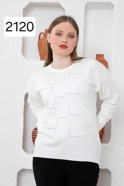 Свитер Julia (52-54) 2120 white (зима)