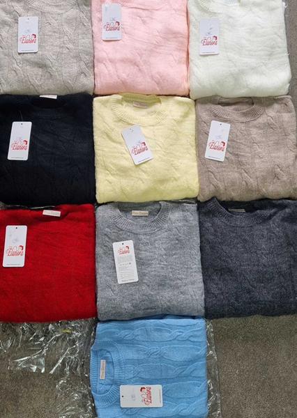 Свитер Julia (48-52) JL651 l.beige (зима)