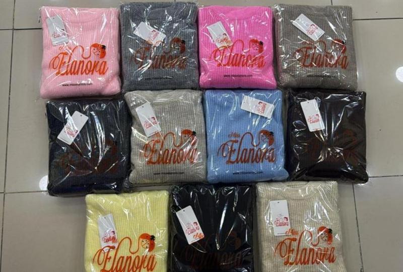 Свитер Julia (48-52) JL721 d.pink (зима)