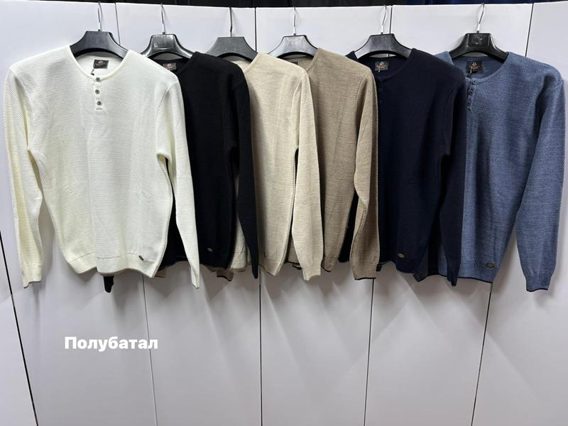 Свитер Navas (L-2XL) NW805 navy (зима)