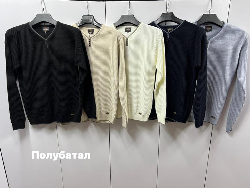 Свитер Navas (L-2XL) NW809 milk (зима)