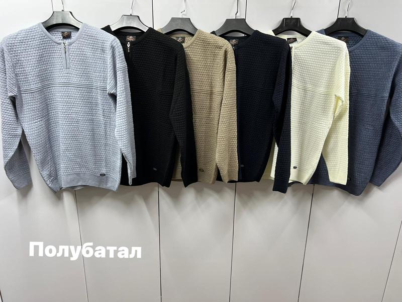 Свитер Navas (L-2XL) NW822 milk (зима)