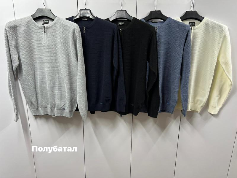 Свитер Navas (L-2XL) NW831 navy (зима)