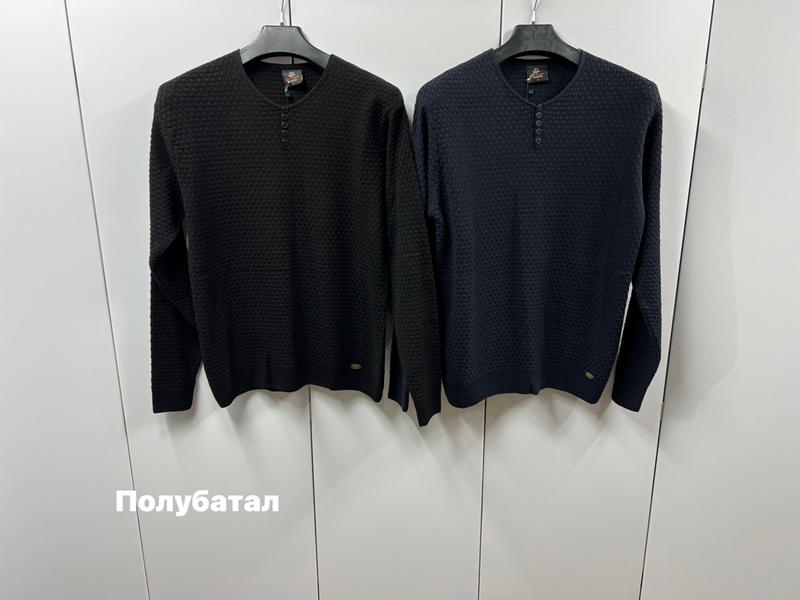 Свитер Navas (L-2XL) NW836 navy (зима)