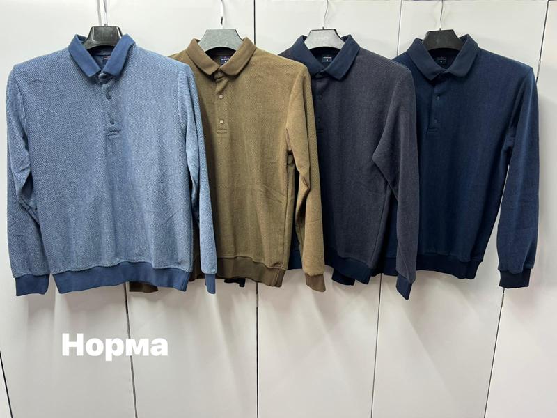 Свитер Navas (M-2XL) 6867 d.grey (деми)