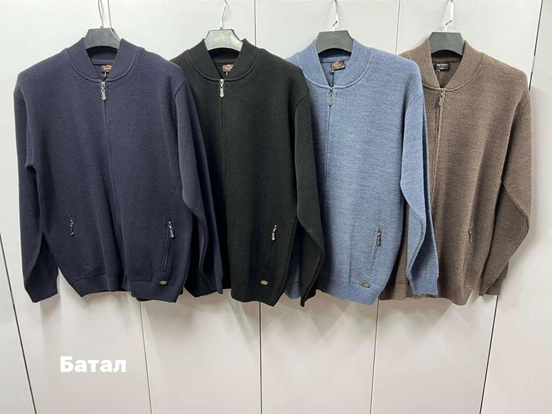 Кофта Navas (3XL-5XL) NW407 navy (зима)