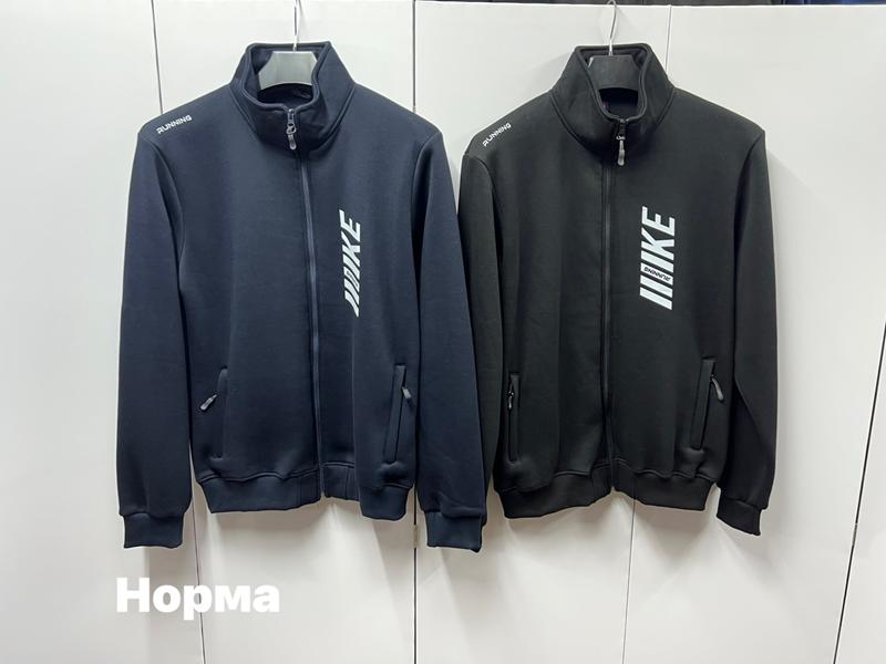 Кофта Navas (M-2XL) NW423 black (зима)