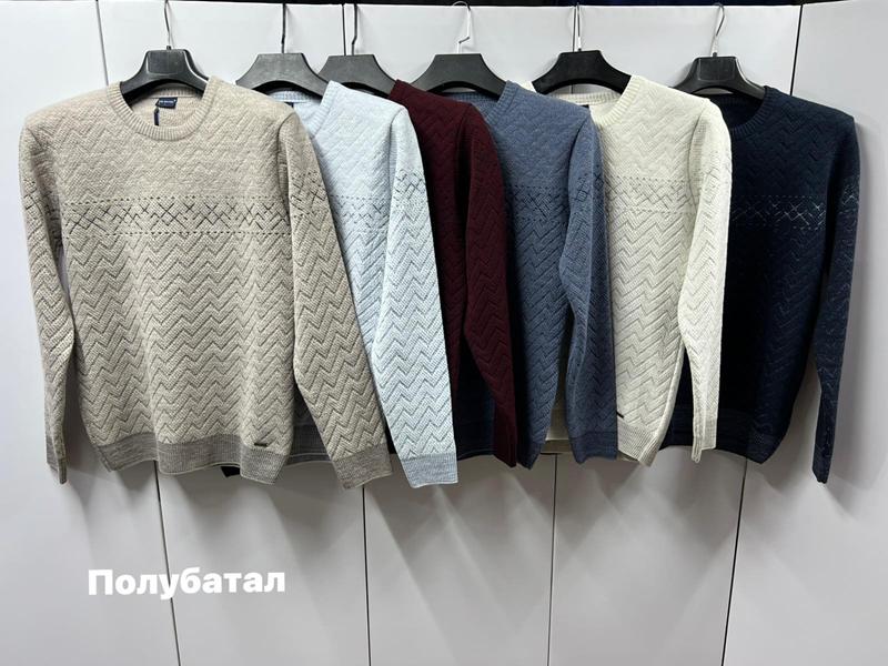 Свитер Navas (L-2XL) NW461 d.grey (зима)