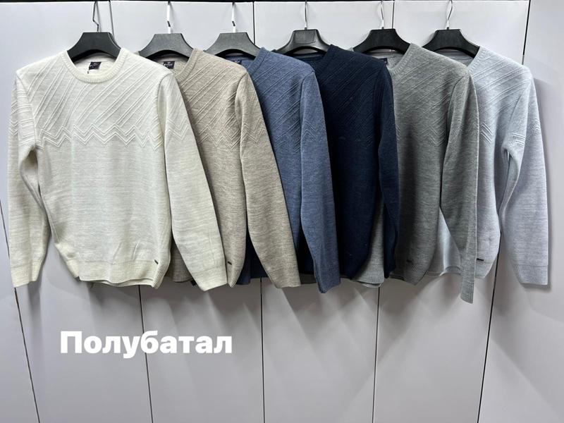 Свитер Navas (L-2XL) NW482 d.grey (зима)