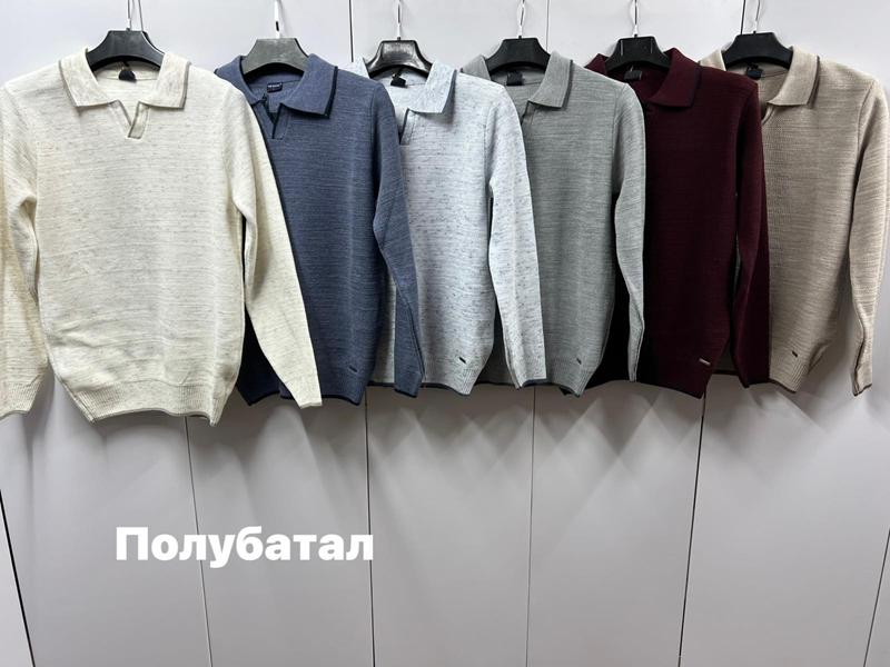 Свитер Navas (L-2XL) NW527 wine (зима)