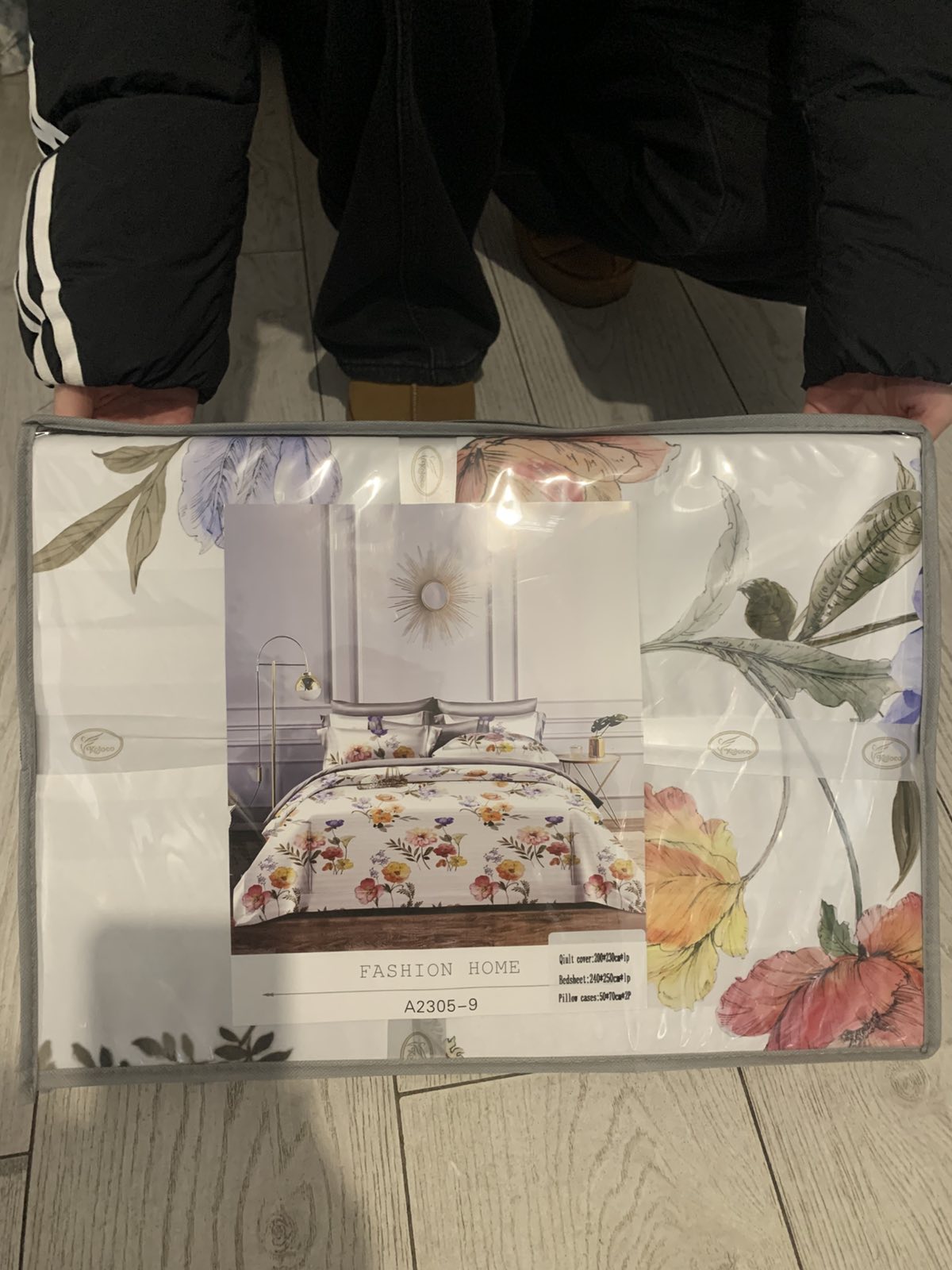 Постельное белье Koloco (200*230) A2305-9 (деми)