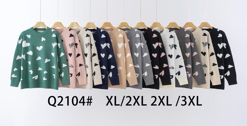 Свитер Estima (50-54) Q2104 mix (зима)