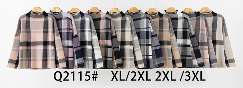 Свитер Estima (50-56) Q2115 mix (зима)