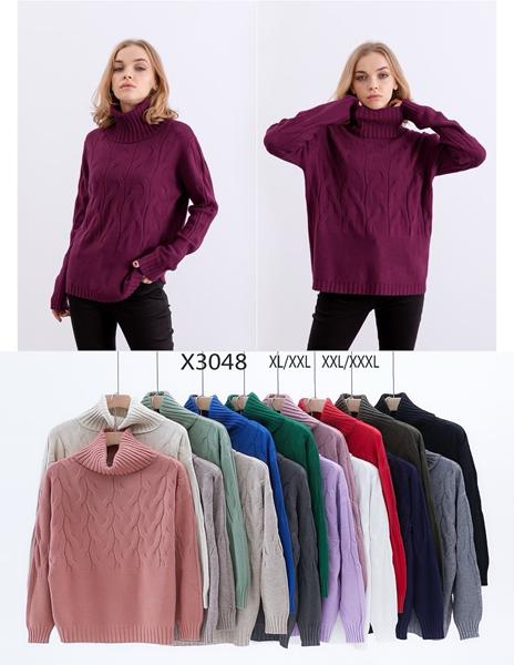 Свитер Estima (48-52) X3048 mix (зима)