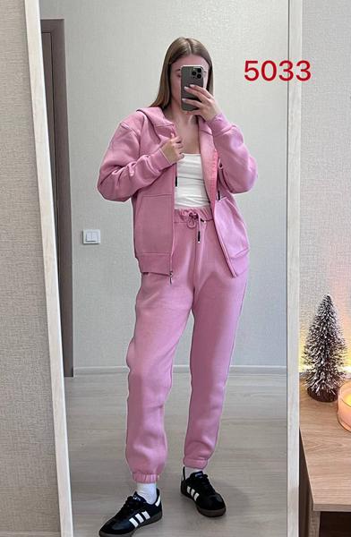Костюм спорт FSN (42-48) 5033 pink (зима)