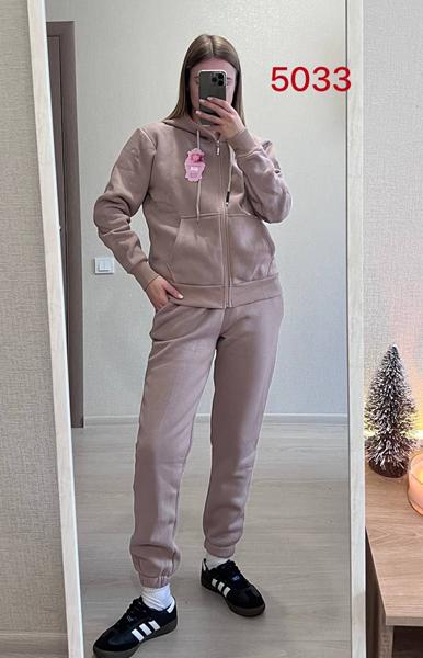 Костюм спорт FSN (42-48) 5033 beige (зима)