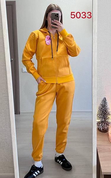 Костюм спорт FSN (42-48) 5033 yellow (зима)