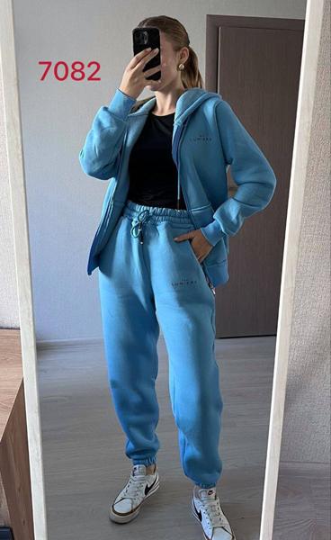 Костюм спорт FSN (42-48) 7082 l.blue (зима)