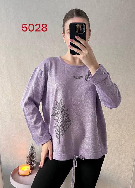 Свитер FSN (48-52) 5028-1 lilac (деми)