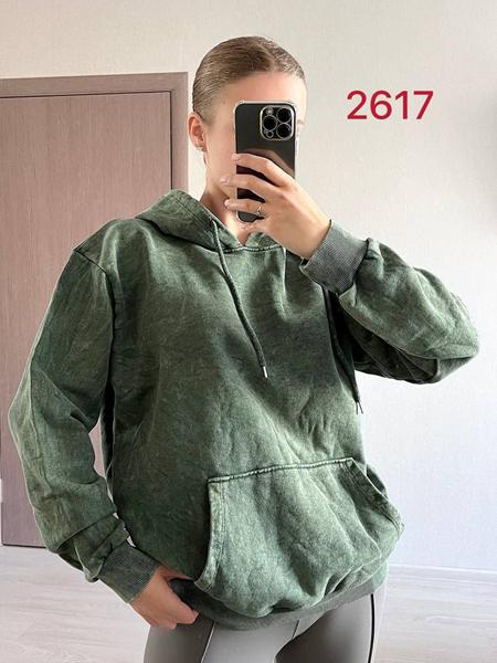 Худи FSN (48-54) 2617 khaki (деми)