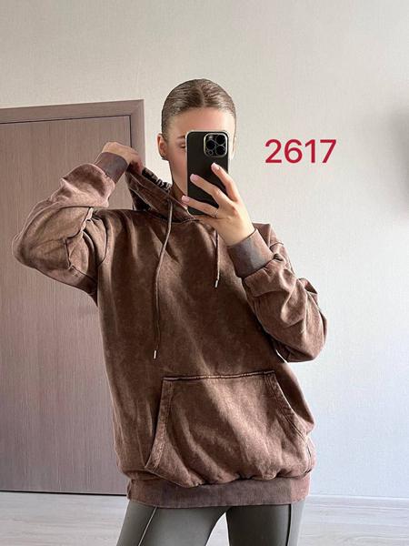 Худи FSN (48-54) 2617 brown (деми)