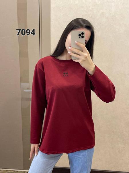 Свитер FSN (46-52) 7094 wine (деми)