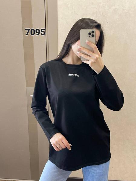 Свитер FSN (46-52) 7095 black (деми)